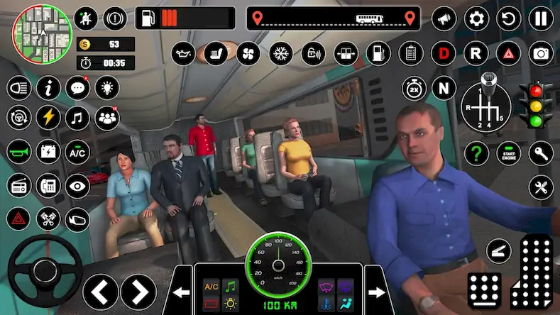 Скачать Bus Driving Simulator PVP Game [МОД/Взлом Бесконечные деньги] на Андроид