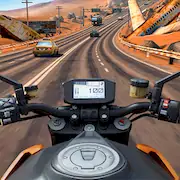 Скачать Moto Rider GO: Highway Traffic [МОД/Взлом Много монет] на Андроид