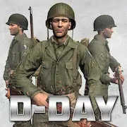Скачать D-Day World War 2 Army Games [МОД/Взлом Много монет] на Андроид