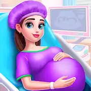 Скачать Беременная мама и малыш [МОД/Взлом Меню] на Андроид
