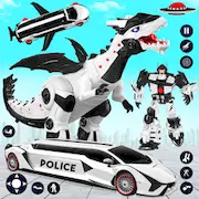 Скачать Limo Car Dino Robot Car Game [МОД/Взлом Меню] на Андроид