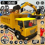 Скачать US Construction Games Sim JCB [МОД/Взлом Разблокированная версия] на Андроид