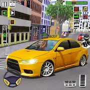 City Taxi Games-Taxi Car Games