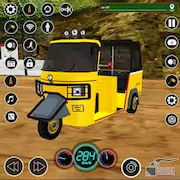 Скачать Tuk Tuk Auto Rickshaw Game Sim [МОД/Взлом Много монет] на Андроид