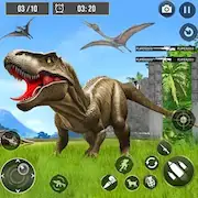 Скачать Dinosaur Games: Wild Dino Hunt [МОД/Взлом Unlocked] на Андроид