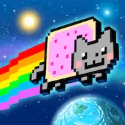 Скачать Nyan Cat: Lost In Space [МОД/Взлом Много денег] на Андроид