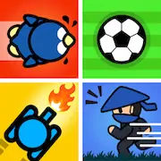 Скачать 2 Player Games : Red vs Blue [МОД/Взлом Меню] на Андроид