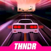 Скачать Turbo 84 - Retro Arcade Racing [МОД/Взлом Меню] на Андроид