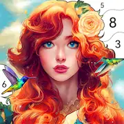 Скачать Girls Paint by Number Coloring [МОД/Взлом Разблокированная версия] на Андроид