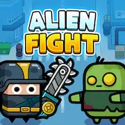 Скачать Alien Fight: Police vs Zombie [МОД/Взлом Много монет] на Андроид