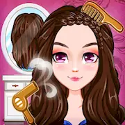 Скачать парикмахерская игр для девочек [МОД/Взлом Unlocked] на Андроид