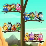 Скачать Bird Sort Puzzle: Color Game [МОД/Взлом Много монет] на Андроид
