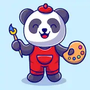 Скачать Painting Panda [МОД/Взлом Меню] на Андроид