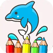 Скачать Coloring Pages Dolphin Shark [МОД/Взлом Меню] на Андроид
