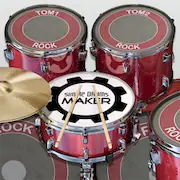 Скачать Drums Maker Симулятор барабана [МОД/Взлом Разблокированная версия] на Андроид