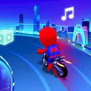 Скачать Beat Racing:Car&Music игра [МОД/Взлом Много монет] на Андроид