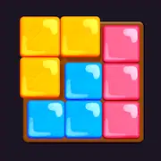 Скачать Block King - Brain Puzzle Game [МОД/Взлом Много денег] на Андроид