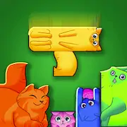 Скачать Block Puzzle Cats [МОД/Взлом Меню] на Андроид