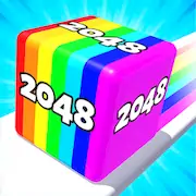 Скачать Кубики 2048 3D: Игра с цифрами [МОД/Взлом Много денег] на Андроид