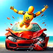 Скачать Realistic Car Crash Simulator [МОД/Взлом Бесконечные деньги] на Андроид
