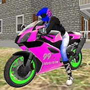 Скачать Мотоцикл гоночная игра [МОД/Взлом Бесконечные деньги] на Андроид