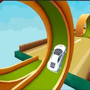 Скачать Car Jumpy Sky : Stunts Racing [МОД/Взлом Бесконечные деньги] на Андроид