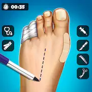 Скачать врачи симуляторы:игры хирургии [МОД/Взлом Бесконечные деньги] на Андроид