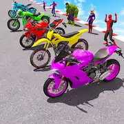 Скачать Bike Stunt Race 3D: Bike Games [МОД/Взлом Много денег] на Андроид