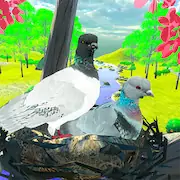 Скачать Flying Bird pigeon Games [МОД/Взлом Бесконечные деньги] на Андроид