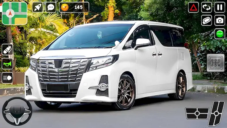 Скачать Alphard Car Game Simulator 3D [МОД/Взлом Разблокированная версия] на Андроид