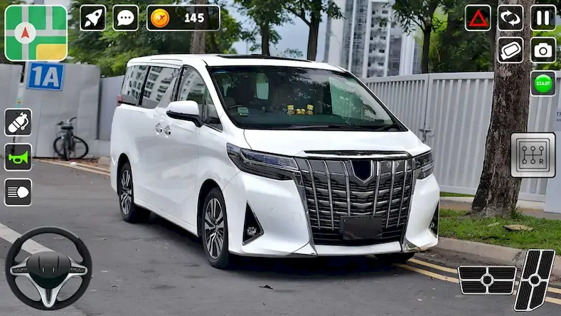 Скачать Alphard Car Game Simulator 3D [МОД/Взлом Разблокированная версия] на Андроид