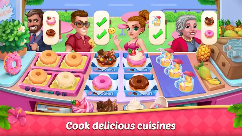 Скачать Kitchen Crush: кулинарные игры [МОД/Взлом Разблокированная версия] на Андроид