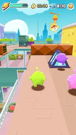 Скачать Om Nom Run 2 Parkour [МОД/Взлом Разблокированная версия] на Андроид