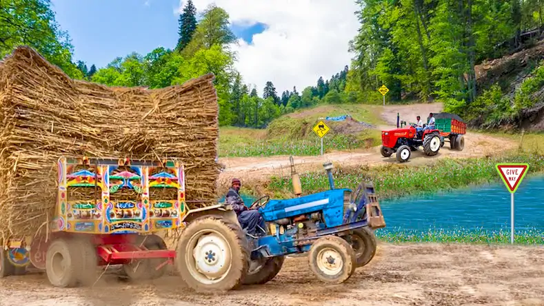 Скачать Real Tractor Farming Simulator [МОД/Взлом Бесконечные деньги] на Андроид