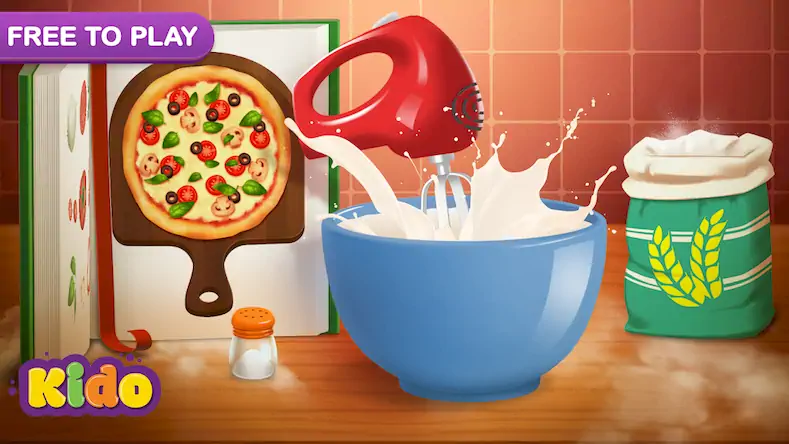 Скачать Pizza Baking Kids Games [МОД/Взлом Разблокированная версия] на Андроид
