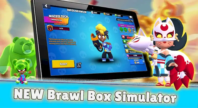 Скачать Olympus Box Simul: brawl stars [МОД/Взлом Unlocked] на Андроид