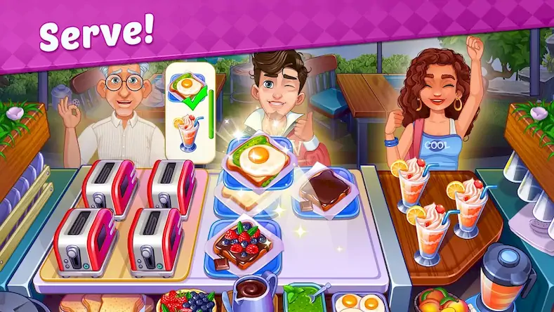 Скачать My Cafe Shop : Cooking Games [МОД/Взлом Разблокированная версия] на Андроид