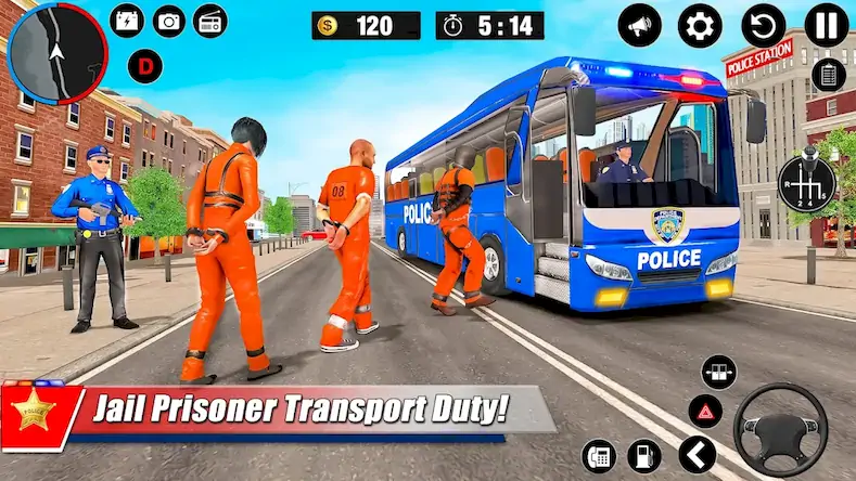 Скачать Полицейский автобус [МОД/Взлом Много денег] на Андроид