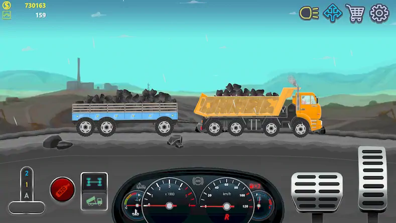 Скачать Trucker Real Wheels: Simulator [МОД/Взлом Unlocked] на Андроид
