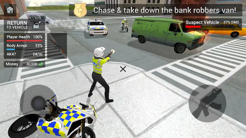 Скачать Police Car Driving Motorbike [МОД/Взлом Разблокированная версия] на Андроид
