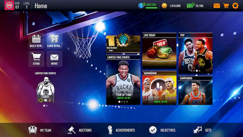 Скачать NBA LIVE Mobile Баскетбол [МОД/Взлом Много денег] на Андроид