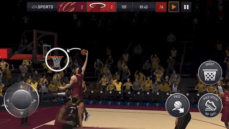 Скачать NBA LIVE Mobile Баскетбол [МОД/Взлом Много денег] на Андроид