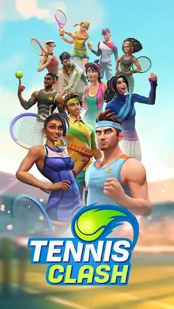 Скачать Tennis Clash: онлайн-игра [МОД/Взлом Unlocked] на Андроид