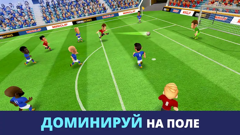 Скачать Mini Football [МОД/Взлом Разблокированная версия] на Андроид