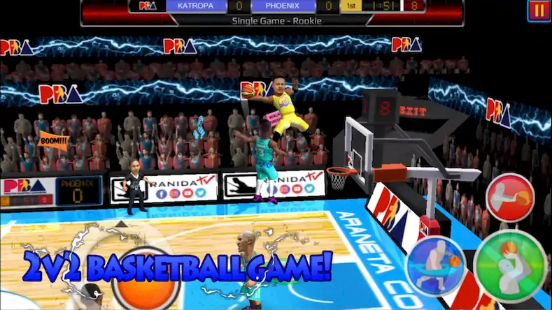 Скачать Basketball Slam Баскетбол [МОД/Взлом Меню] на Андроид