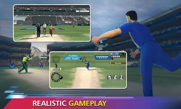 Скачать Sachin Saga Cricket Champions [МОД/Взлом Разблокированная версия] на Андроид