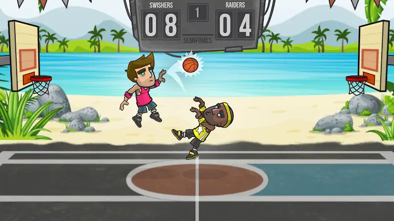 Скачать Баскетбол: Basketball Battle [МОД/Взлом Бесконечные деньги] на Андроид