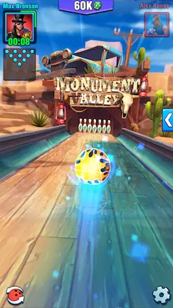 Скачать Bowling Crew — 3D боулинг игра [МОД/Взлом Бесконечные монеты] на Андроид