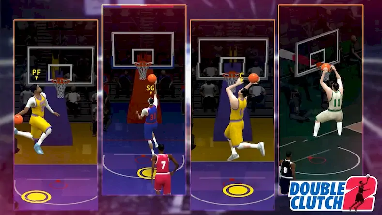 Скачать DoubleClutch 2 : Basketball [МОД/Взлом Много монет] на Андроид