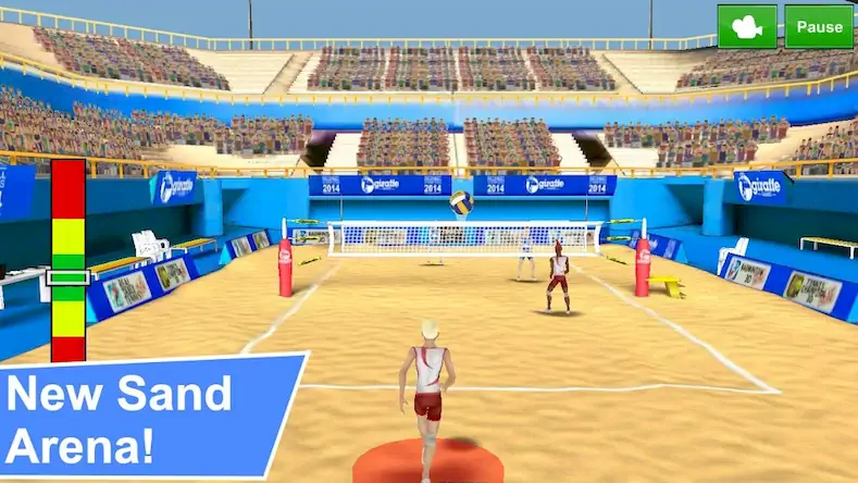 Скачать Волейбол 3D [МОД/Взлом Много монет] на Андроид